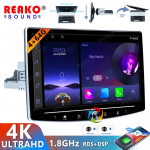 REAKOSOUND 4+64G 1 Din 10'' auto multimeediumipleier Android Wifi autoraadio GPS-navigatsioon autoheli Bluetooth MP5 videopleier P15-363