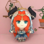 Anime Plush nukum&auml;nguasi 20cm Xianyun Chiori Kujo Sara Genshin Impact armas pehme t&auml;idisega padi L
