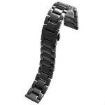 Keraamiline kellarihm 14mm 15 16 17 18 19 20 21mm 22mm kellarihm valge must rihm k&auml;ekelladele ei pleeki veekindel 18mm