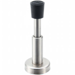 Roostevabast terasest uksekork h&uuml;drauliline puhvrisiiber, l&auml;bil&ouml;&ouml;gita seinakaitse Seinale paigaldatav kummist ukse peatamisukse riistvara 1pcs