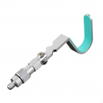 Corner Pole Holder Fishing Bracket Practical Easy to Install Multiuse Aluminum Alloy for Picnic punane