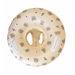 Baby Swimming Rings Infant Boat Inflatable Swimming Rings Trainer Waist Pool Float with Double Handle Easy to Use