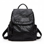 Moodne Pehme Nahast Seljakott Naistele, Minimalistlik Uus Seljakott, Uus Suure Mahutavusega Reisikott, Seljakott, Vaba Aeg