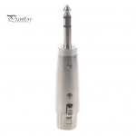 XLR isane-emane 6,35 mm pistikupesa mikrofoni mikrofoni klemmkaabli adapter