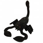 Elutruu suur must skorpion Palus m&auml;nguasjad Simulatsioon Lemmikloomad Loomingulised nukud T&auml;idisega m&auml;nguasjad j&otilde;ulus&uuml;nnip&auml;evaks 45cm
