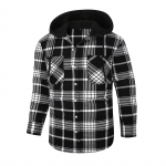 Meeste n&ouml;&ouml;biga s&auml;rk vabaaja flanellist ruuduline Slim Fit pikkade varrukatega, laia kaelusega kerged topid XL