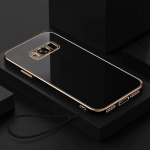 Samsung J7 &uuml;mbrisele Galaxy J7 2017 J7 Pro Luxury Square Plating SM-J730 j700 telefoni &uuml;mbris P&otilde;rutuskindel pehme TPU silikoonist tagakaas Galaxy j7&Case & Strap