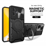Motorola Moto G54 5G &uuml;mbrise 2023 autor&otilde;nga statiivi jaoks, liugkaamera kaitsega telefoni&uuml;mbris Moto G54 G 54 XT-2343-1 armor tagakaas For Moto G54 5G must