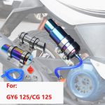 1 komplekt mootorratta &otilde;lijahuti radiaatori modifitseeritud osad, mis sobivad Rsz Gy6 125 jaoks (&otilde;li Toru&uuml;henduse v&auml;rv 100 Models