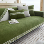 Moodne diivanikate diivanipadi &scaron;enill pajuvitsad laia valge &auml;&auml;risega diivanimatt elutuppa libisemiskindel L-kujuline diivanipadi 70x210cm 1pcs