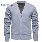 Cozy Up Meeste vabaaja Mugav Fit Kardigan Kampsun Sallkrae pehmest riidest XXXXL