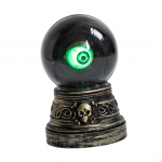 Silmmuna uksekella Halloweeni uksekaunistused, Halloweeni peo rekvisiidid, kummitusmaja hirmutav, &otilde;udus 11cmx18cm