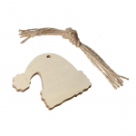 10 tk puidust j&otilde;uluehted, aukudega viimistlemata puiduviilud Puidust toorikud ripatsid lastele meisterdamiseks j&otilde;ulupuu kaunistamiseks 10Pcs