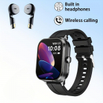 K&otilde;rvaklappide nutikell TWS 2-in-1 juhtmeta Bluetoothi ​​kahe k&otilde;rvaklappide &uuml;hendus Mobiilse fitnessi spordi nutikell