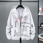 Meeste 2024. aasta trendi &otilde;huke hingav p&auml;ikesekaitsega jakk &ndash; piiri&uuml;lene suvine suur suurus L must