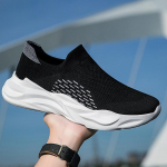 Naiste mustad jalap&uuml;ksid, s&otilde;idujalatsid, tossud, vabaaja p&uuml;ksid Meestele k&otilde;ndimiseks minimalistlikud hingavad mokasiinid t&uuml;drukule EU: 36 must