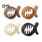 4 tk Pandlaga juuksen&otilde;elad Libisemisvastased hambad K&otilde;rged hobusesabadega juuksehoidja Tugev metallist vedruga plastist hobusesabahoidja Oblique