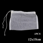 1/5 TK puuviljamahla korduvkasutatav vedel nailonv&otilde;rk tee kohvifilter p&auml;hklipiima v&otilde;rgus&otilde;el 1PCS-12x15cm
