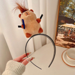 Capybara juuksepael Naljakas pl&uuml;&uuml;sis nukupeapaelad Soengu kinnitamise t&ouml;&ouml;riist T&uuml;drukutele Cosplay Juuksepael t&auml;iskasvanutele/lastele peokingitustele m&otilde;eldud juukseaksessuaarid