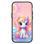 iPhone 16 15 Xiaomi Redmi Note 13 12 11 Pro Max X 9 14 XR jaoks Samsung Galaxy A16 S24 S23 Plus A06 Huawei OPPO Comics Unicorn Horse Rainbow telefoni&uuml;mbris for Xiaomi Poco M6 Pro 4G ekru