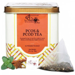 India Chai &ndash; PCOS & PCOD Tee 30 p&uuml;ramiidteekotti, Aitab n&auml;okarvade kasvamise, hormonaalse tasakaaluh&auml;iretega seotud peanaha juuste v&auml;ljalangemise korral