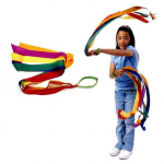 Rainbow Ribbon Lastele R&uuml;tmiline v&otilde;imlemine Harjutused Cheerleading Fitness 1pcs