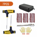 Autorehviparandust&ouml;&ouml;riist Rehviparanduskomplekt Naastrite t&ouml;&ouml;riistakomplekt Auto Bike Tubeless Rehvi rehvi punktsioonikork Garaažit&ouml;&ouml;riistad koos hoiukotiga