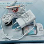 Toitepistik beebimonitori VB608 VB609 VB610 universaalsele toiteadapterile UK Plug white
