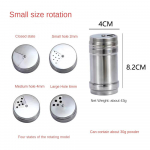 Sool Suhkur Pudel P&ouml;&ouml;rlev Kaas Mitmeotstarbeline Roostevaba Teras K&ouml;&ouml;gin&otilde;ud V&uuml;rtsi Pipra Soolapudel V&uuml;rtsipurk Maitseainepurk