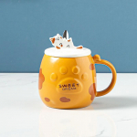 Loominguline multikas armas kassipoeg kruus lusikakattega kruusid uusaasta kruusid kohvitassid teekruus tass kohvi joogin&otilde;ud Original 400ml