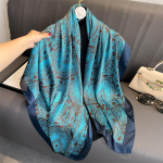 110x110cm naiste siidist kandiline sall, hijab, naiste disain, printimine, r&auml;tt, peapaelad Bufanda suur bandana luksuslik One Size