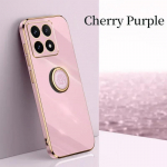 Honor 200 Smart 100 Pro &uuml;mbrise r&otilde;ngasaluse hoidiku telefoni&uuml;mbris jaoks Honor X7C X9C X6B X60 Pro plaadistuse pehme silikoonist p&otilde;rutuskindel kate Honor X7C 4G lilla