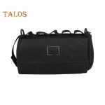 V&auml;litingimustes rullpaberkott, vastupidav, suure mahutavusega, kaasaskantav, matkamiseks, ronimiseks, multifunktsionaalne tualettpaberi rulli hoidja, dosaator, riputatav must