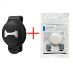 Koerte GPS-j&auml;lgija nutikas lokaator Koera br&auml;ndi lemmikloomade tuvastamise kantav j&auml;lgija Bluetooth kassikoera lindude salvestuste j&auml;lgimise t&ouml;&ouml;riist must