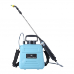 5L Akutoitel pritsipudel 3 udupihustiga Aiapritsipudel reguleeritava &otilde;larihmaga aia, muru ja muu puhastamiseks sinine