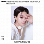 ATEEZ 11. minialbum Golden Hour Pt.2 To Diary For Ver Photocard Postkaart Wooyoung - To (A)