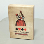 9 * 6,5 cm 54 tk Alice In Wonderland m&auml;ngukaardid, t&auml;ispakk, paberist scrapbooking k&auml;sit&ouml;&ouml;pokkeri pakk