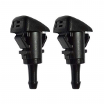 1 paar universaalset auto esiklaasi esiklaasi pesuri pihustid veeventilaatori tila kate pesuri v&auml;ljalaskeava klaasipuhasti d&uuml;&uuml;si reguleerimine