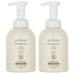 Abka Perfume Hand Wash Hinoki Forest Fragrance, 500ml, 2 units white