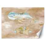 Tapeet Lendav vaal ja laev 100x70 beež