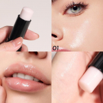 Watery Highlighter Stick 3D n&auml;o kontuuriv huulepalsam Multifunktsionaalne Highlight Brightening Silkworm Pearlescent huulepulk meik