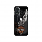 Coque pour Oppo A58 harley-davidson-mini-poster-logo-aigle Maniacase