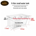 Sous Vide aeglane pliidivann perforeeritud anumaga