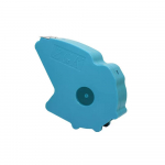 T&auml;iustatud maalikunstniku maskeerimislindi aplikaator masinateip plaatide pragude parandamiseks ja kaunistamiseks. Kleeplint lindi l&otilde;ikamise t&ouml;&ouml;riistaga sinine