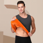 Meeste &uuml;lipehme pl&uuml;&uuml;sist soe vest &ndash; paksendatud, kohene kuumus, salendav, s&uuml;gis-/talvised siser&otilde;ivad 5XL tumehall v&auml;rv