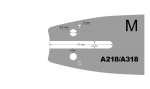Prowadnica 10 3/8 1,3 Mm Cedrus Urządzenie Wielofunkcyjne Ceduw520 600095