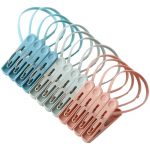 12 tk roostevabast terasest riiden&otilde;elad pesu riidepulgad Konks kaasaskantavad rippuvad riided klambrid riidekapp riided korraldaja riidepuu 12PCS