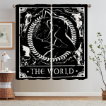 Loe Taro Kaarte Blackout T&uuml;ll K&ouml;&ouml;gikardinate jaoks Odavad Asjad Tasuta Kohaletoimetamisega Kodu jaoks Sifonkardin Paelad Lokid W50xH70cmx2pcs-CL