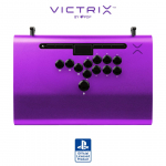 SONY litsentsitud PDP, TURTLE BEACH Victrix Leverless Akecon Pro Arcade Fight Stick PlayStation 5 jaoks Victrix Leverless Arcade Fight Stick PS5 Purple lilla