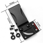 1-osaline universaalne K-&uuml;mbrisega v&ouml;&ouml;klamber KYDEXi valmistamine.
